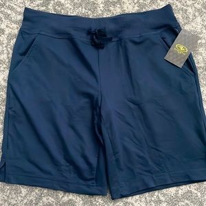 BRAND NEW womens navy ATHLETIC WORKs Shorts